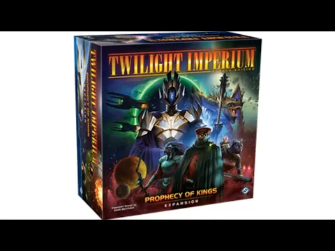 Unboxing Twilight Imperium: Prophecy of Kings expansion