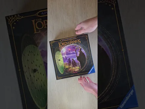 The Lord of the Rings: Adventure Book Game Unboxing