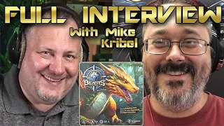 AI Art in Board Games - an Interview with Mike Kribel, Designer of Beasts & Diplomacy
