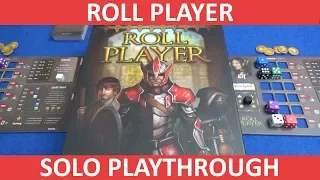Roll Player - Solo Playthrough