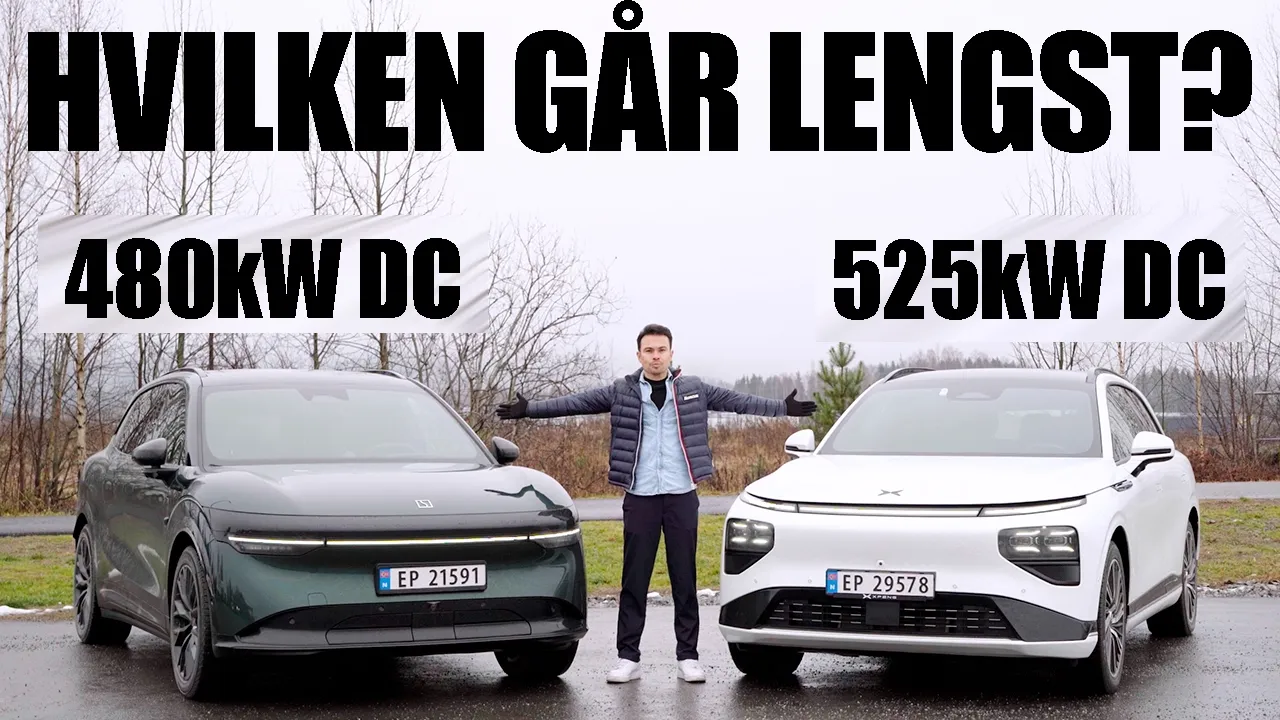 Zeekr 7X vs Xpeng G9 | REKKEVIDDETEST i 80km/t, 100km/t & 120km/t | HVILKEN ER BEST?