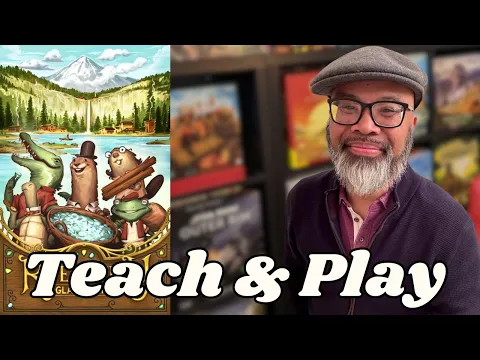 Cozy and puzzly drafting in River Valley Glassworks (solo)!