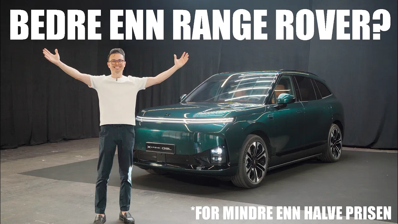 NYE Xpeng G9L er sjokkerende luksuriøs! FULL GJENNOMGANG!