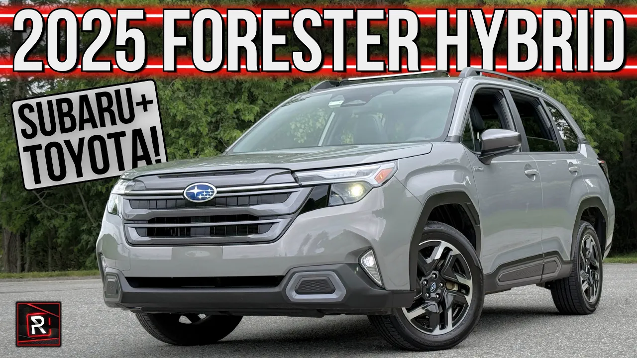 The 2025 Subaru Forester Hybrid Limited Is A Fuel Thrifty SUV With A Unique e-Boxer Engine