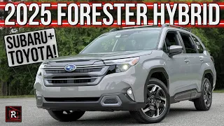 The 2025 Subaru Forester Hybrid Limited Is A Fuel Thrifty SUV With A Unique e-Boxer Engine