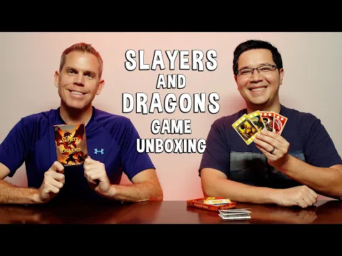 Unboxing Slayers and Dragons - Trick Taking Game