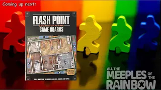 All the Games with Steph: Flash Point: Legacy of Flame - Game Boards - Unboxing