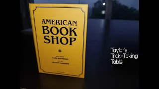 American Bookshop ~ Taylor's Trick-Taking Table