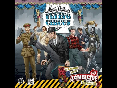 Monty Python's Flying Circus Expansion for Zombicide by CMON Unboxing