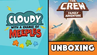 The Crew: Family Adventure Unboxing - Cloudy with a Chance of Meeples