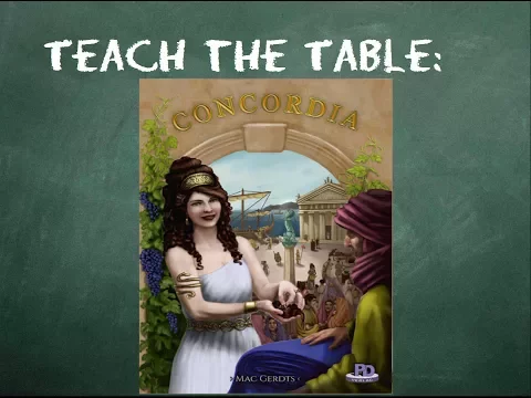 How to play Concordia