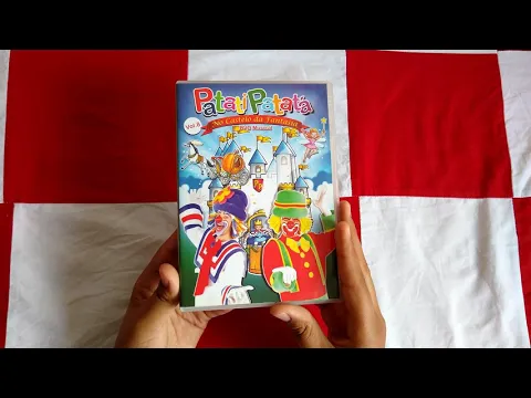 UNBOXING DVD PATATI PATATÁ NO CASTELO DA FANTASIA