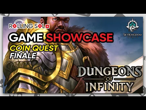 Dungeons of Infinity | Solo Playthrough | How To Play | Coin Quest | Finale