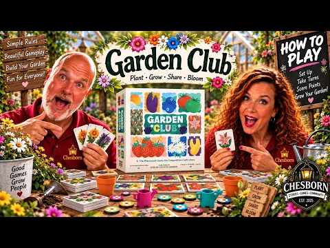 How to Play Garden Club | Complete Setup & Rules Tutorial