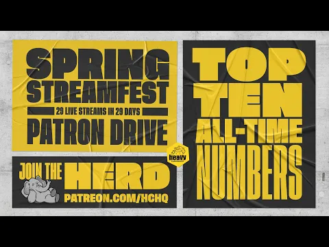 Top 10 Numbers (1-10) by Heavy Cardboard