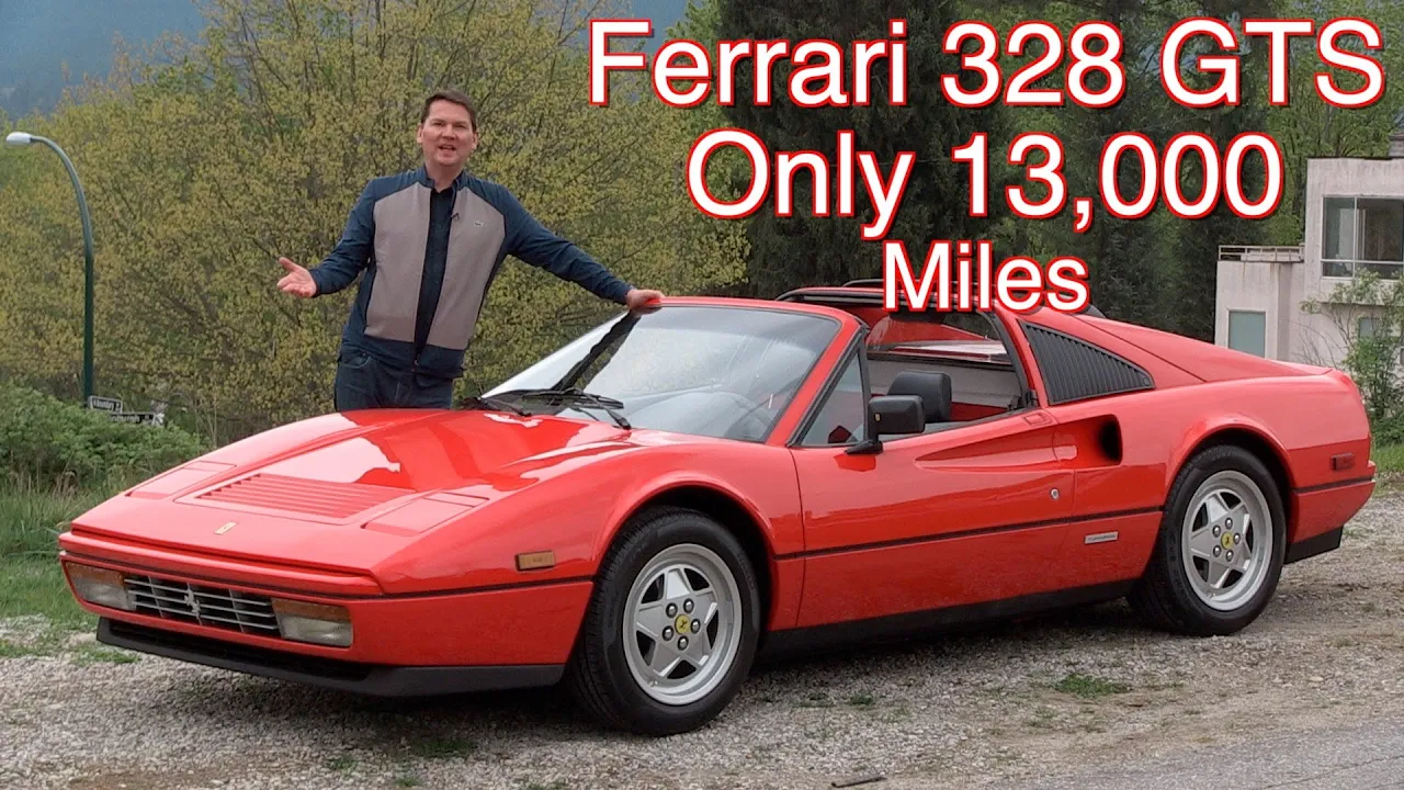 1988 Ferrari 328 GTS // Only 13,000 miles on this Classic Ferrari