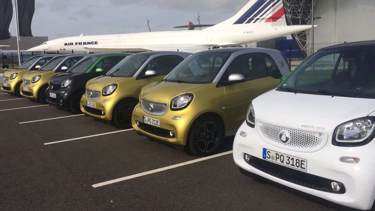 Essai des nouvelles Smart électriques
