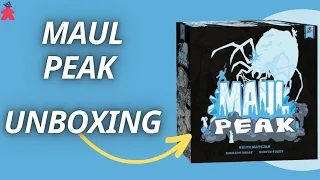 "Maul Peak" Board Game Unboxing