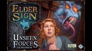 Dad vs Daughter - Elder Sign: Unseen Forces - Unboxing