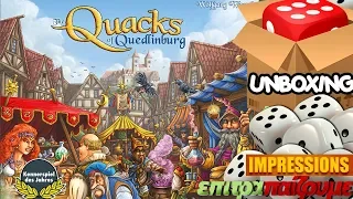 The Quacks of Quedlinburg - Unboxing & Impressions by Epitrapaizoume.gr