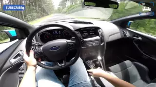 Ford Focus RS Review 2016 MK3 POV | Drift Mode Launch Control Autobahn