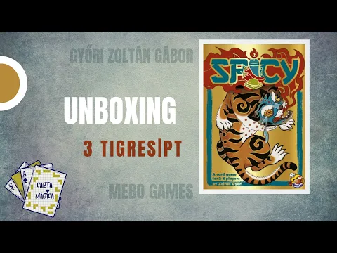 3 TIGRES | UNBOXING (PORTUGUÊS)