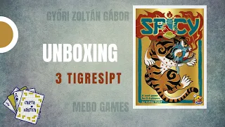 3 TIGRES | UNBOXING (PORTUGUÊS)