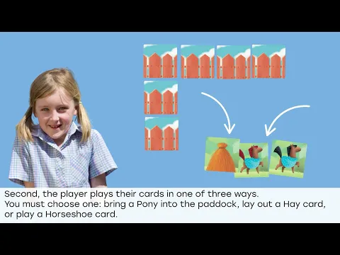 Pony Run cooperative board game