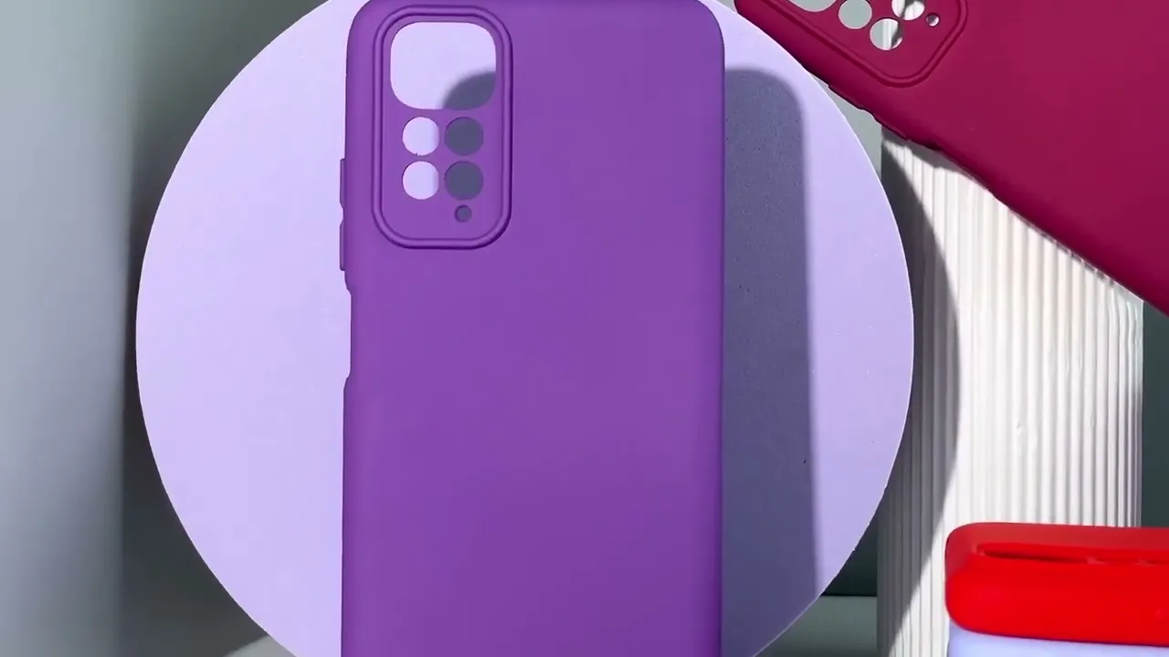 Чохол Silicone Cover Lakshmi Full Camera (A) для Xiaomi Redmi 10C, Фіолетовий / Purple