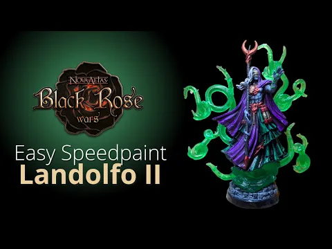 Easy Speedpaint - Landolfo II - Black Rose Wars Rebirth️