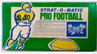 Basic Strat-O-Matic Football played with Fast Action Cards (FAC).