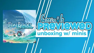 Tidal Blades 2 Rise of the Unfolders Unboxing and Miniatures Preview