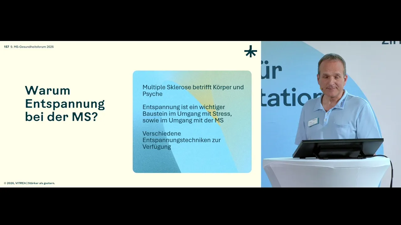 Progressive Muskelentspannung 9. MS-Gesundheitsforum
