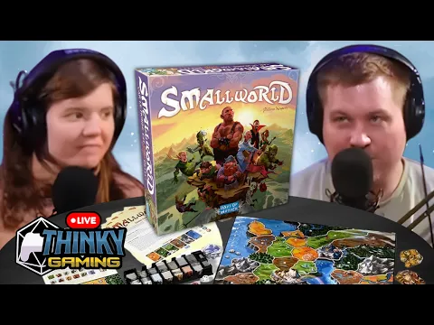 Board Game Night: Small World Playthrough | Races Rise and Fall