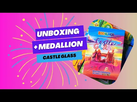 Unboxing Castle glass and a look at the new First Player Medallion (Pip) - Doomlings