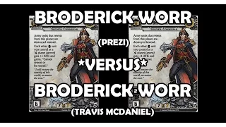Broderick Worr versus Broderick Worr - Warhammer 40,000: Conquest