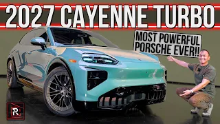 The 2027 Porsche Cayenne Turbo Electric Ushers In A New Crazy Era Of Power & Technology