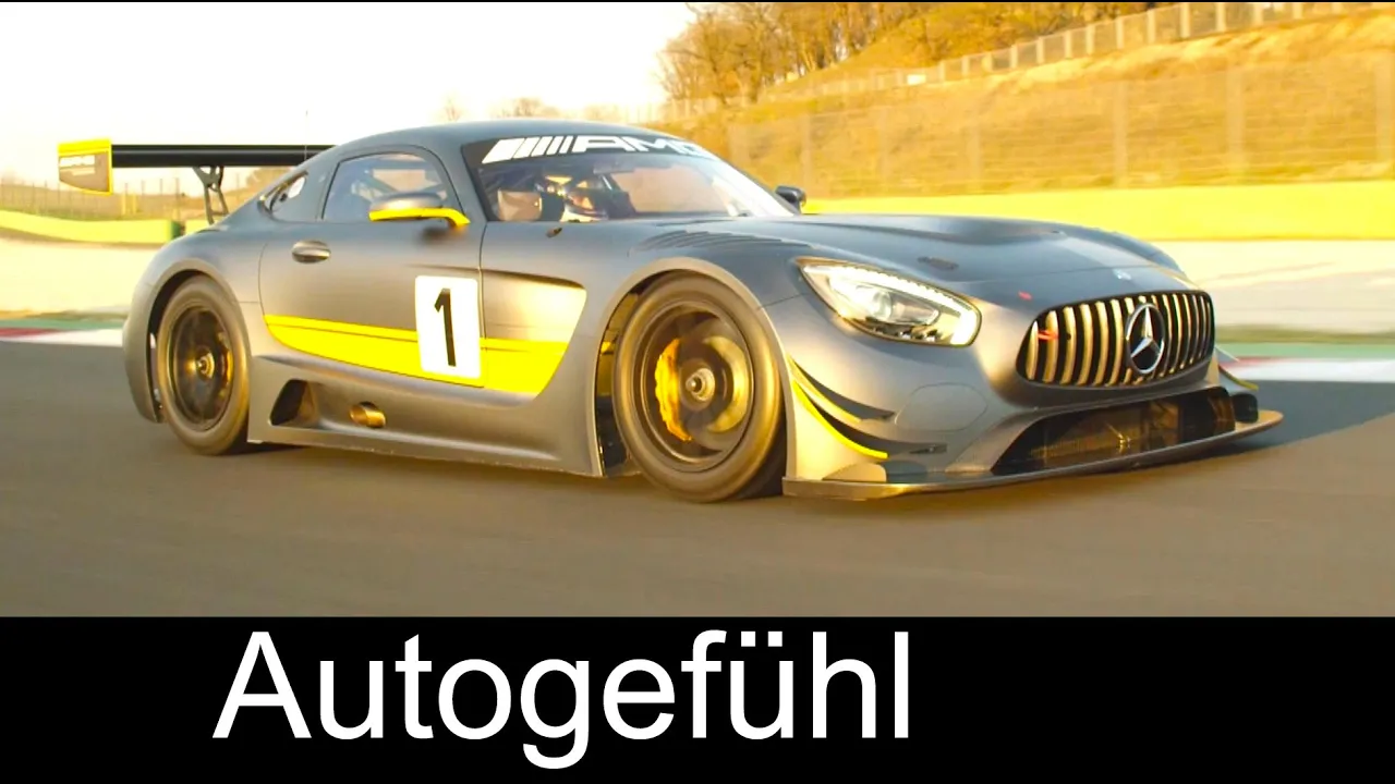 Mercedes-AMG GT3 sound, exterior, reveal by Dr. Zetsche at Geneva - Autogefühl