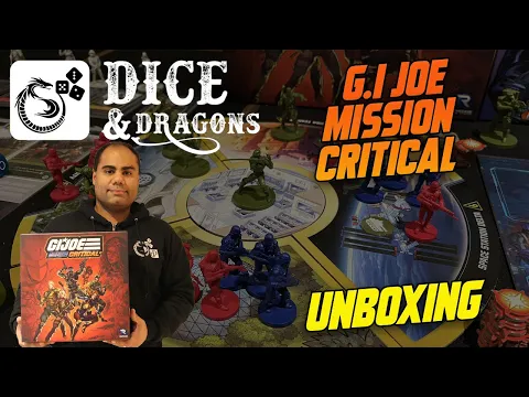 Dice and Dragons - G.I. Joe Mission Critical Unboxing