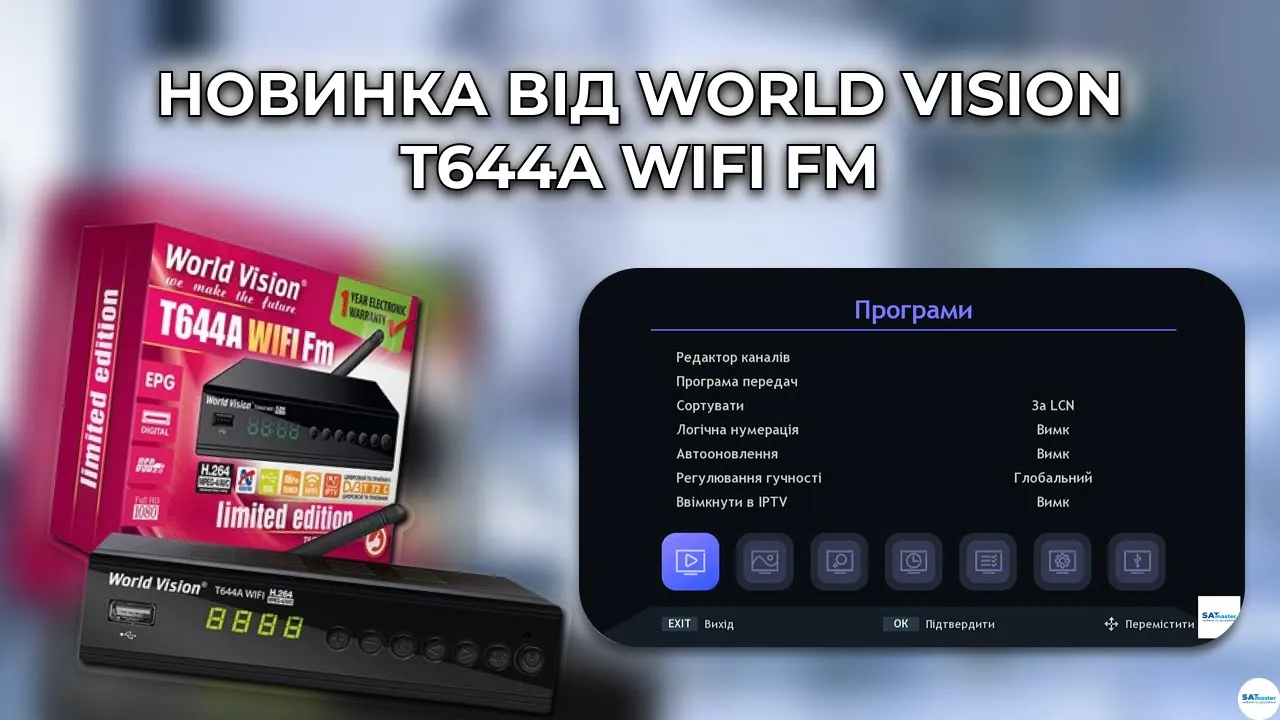 World Vision T644A WiFi FM