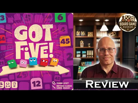 Got Five Board Game Review (Iello Games 2026)