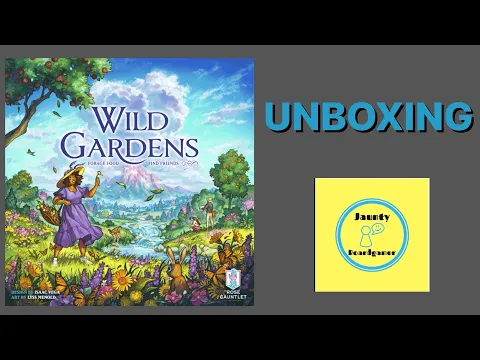 Wild Gardens with Wooden Components - UNBOXING