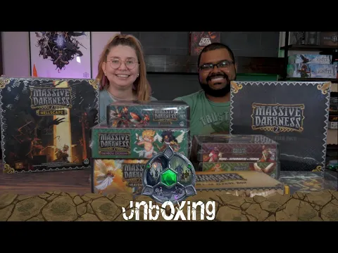 Unboxing - Massive Darkness 2 (Mostly-In)