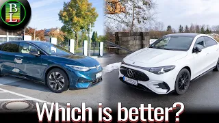 Mercedes CLA EQ vs Volkswagen ID.7 – Which Electric Sedan Is Better?