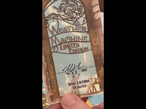 UNBOXING Vital Lacerda's Weather Machine