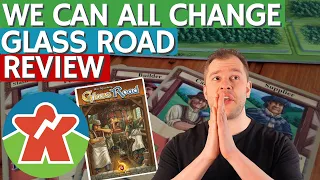 Glass Road - Board Game DETAIL Review - We Can All Change!