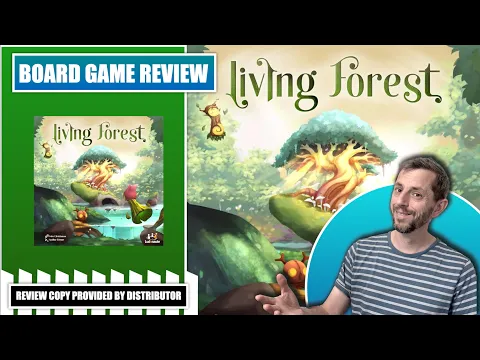 Living Forest - a pretty, push-your-luck, deck building game.