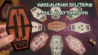 Mandalorian Solitaire Playthrough