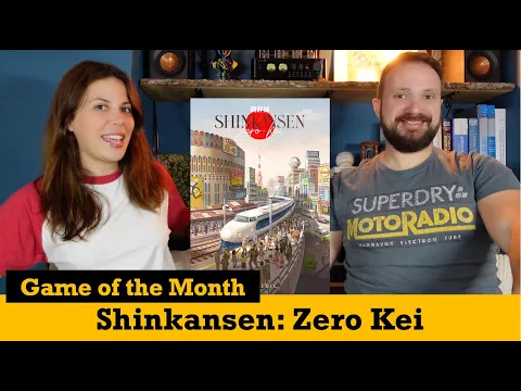 Board Game of the Month (August 2023) - Shinkansen: Zero Kei