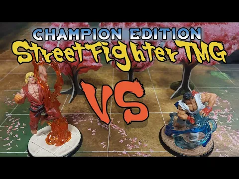 CHAMPION EDITION Street Fighter the Miniatures Game: Ken Vs Ryu